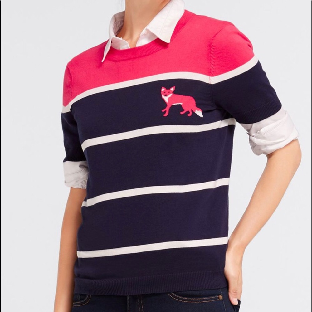 Draper James top with a Fox